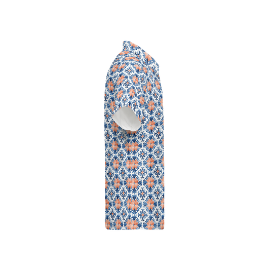 Azulejo Teal Orange