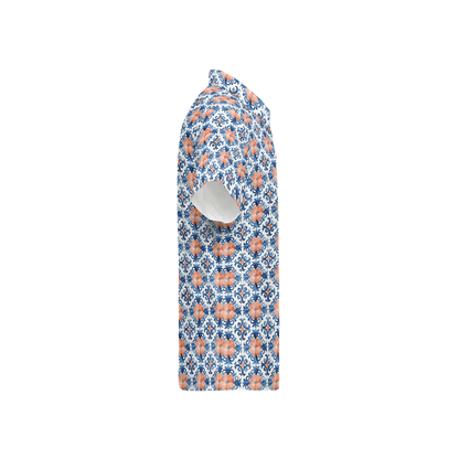 Azulejo Teal Orange